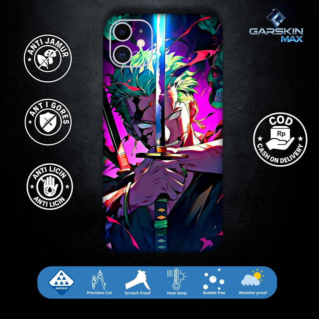 Garskin Skin iPhone 11 Zoro Fullbody / Backly | กันรอย | ปรับแต่งที่ปรับแต่งได้ที่ปรับแต่งได้ที่ปรับ