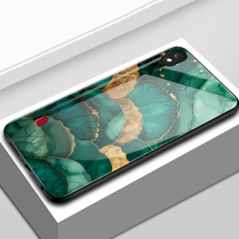 เคสสำหรับ Samsung A10 A10s M01s A11 M11 เคสโทรศัพท์แบบใหม่สร้างสรรค์เปลือกแก้วกันกระแทก
