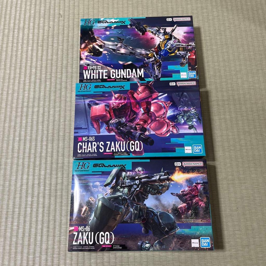 【Direct from Japan】HG 1/144 กันดั้มสีขาว ชาร์ ซาคุ (GQ) ซาคุ (GQ)【Japan Exclusive】