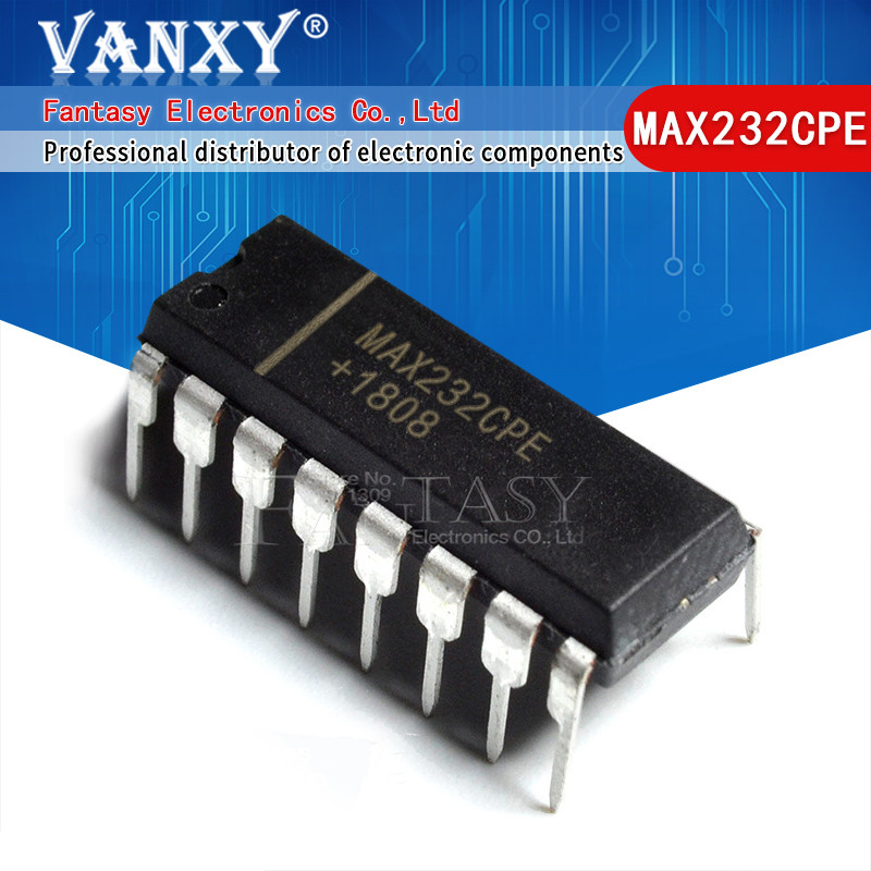 10PCS MAX232CPE DIP16 MAX232C DIP MAX232 DIP 16 MAX232EPE RS 232 ไดรเวอร์/รับใหม่และต้นฉบับ