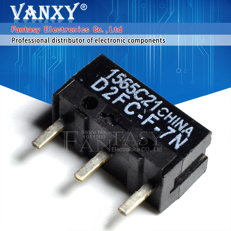 5PCS D2FC F 7N 10M D2FC F 7N สวิทช์เมาส์ D2FC F 7