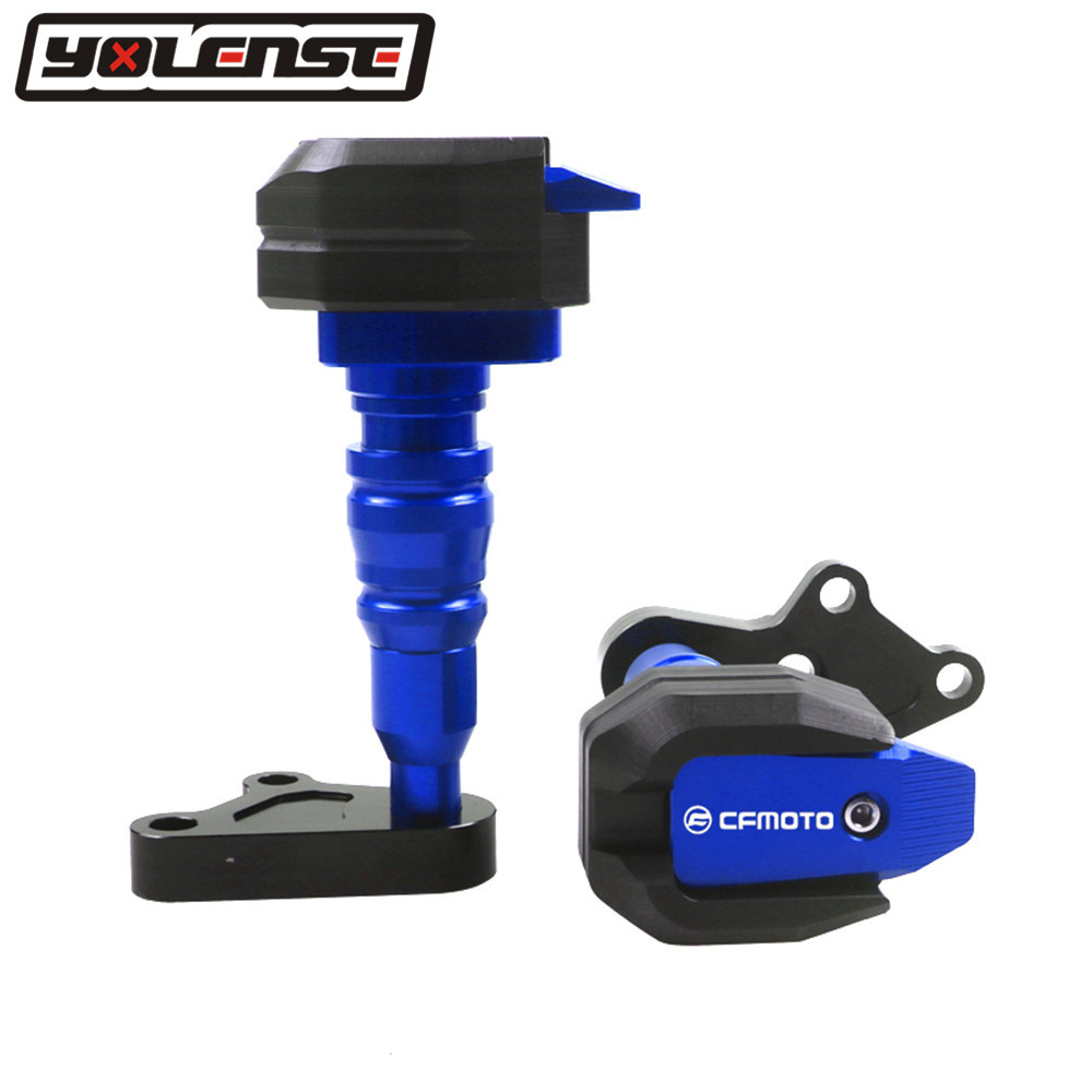 สําหรับ CFMOTO 400NK 650NK CF400NK CF650NK 400 650 NK400 NK650 CNC กรอบ Sliders Protector อุปกรณ์เสร
