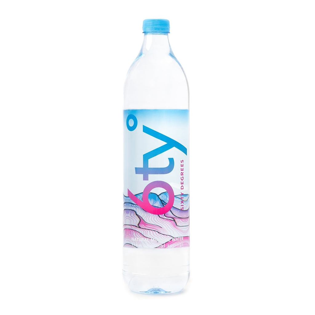 [สินค้าส่งด่วน] ซิกตี้ ดีกรี น้ำแร่ธรรมชาติ 1250 มล.