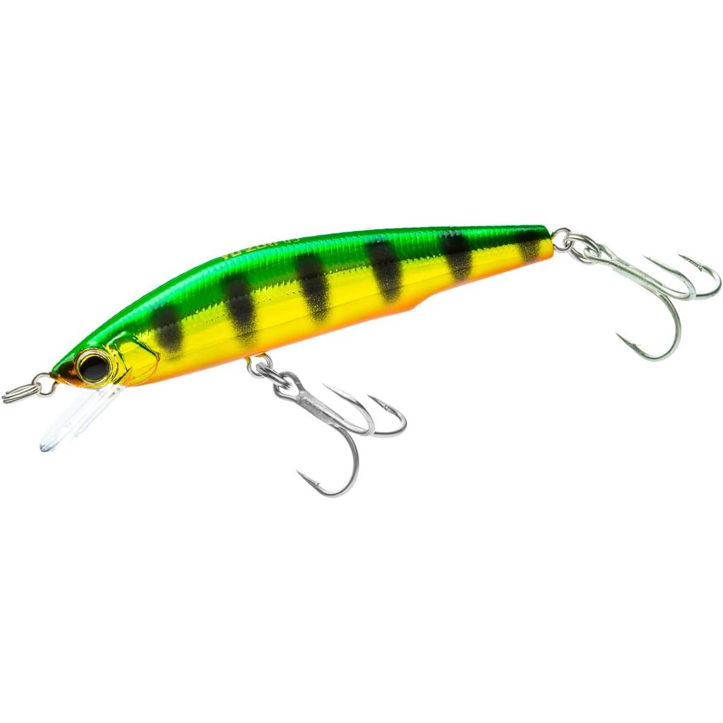 YO-ZURI / DUEL Mag Minnow Junior Floating Lure - 90mm - Perch Color with Magnetic Weight Transfer