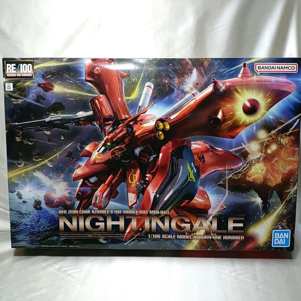 【Direct from Japan】กันพลา RE/100 Nightingale แบบประกอบยังไม่ได้ประกอบ【Japan Exclusive】