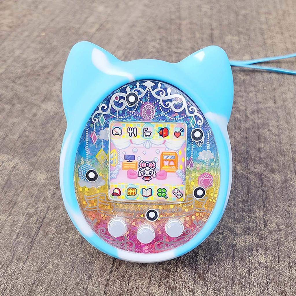 [joyfeel-Fast Ship] ฝาครอบป้องกันเชลล์เคสซิลิโคนเครื่องเกมสัตว์เลี้ยงสําหรับ Tamagotchi การ์ตูนอิเล็กทรอนิกส์