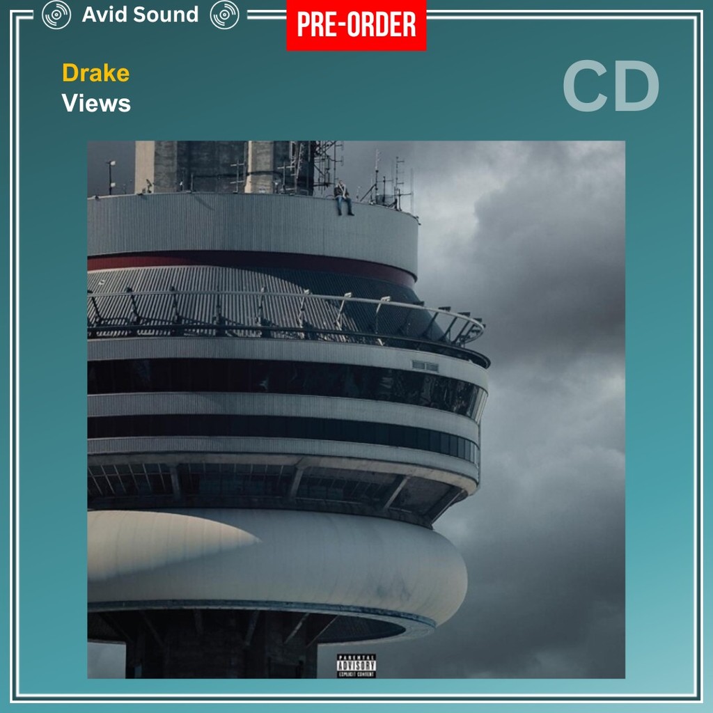 Pre-Order CD แผ่นซีดี Drake Views ใหม่ ซีล Drake CD