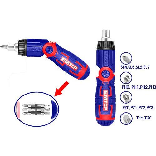 ไขควงด้ามฟรี 15in1 รุ่น ESDRH1502