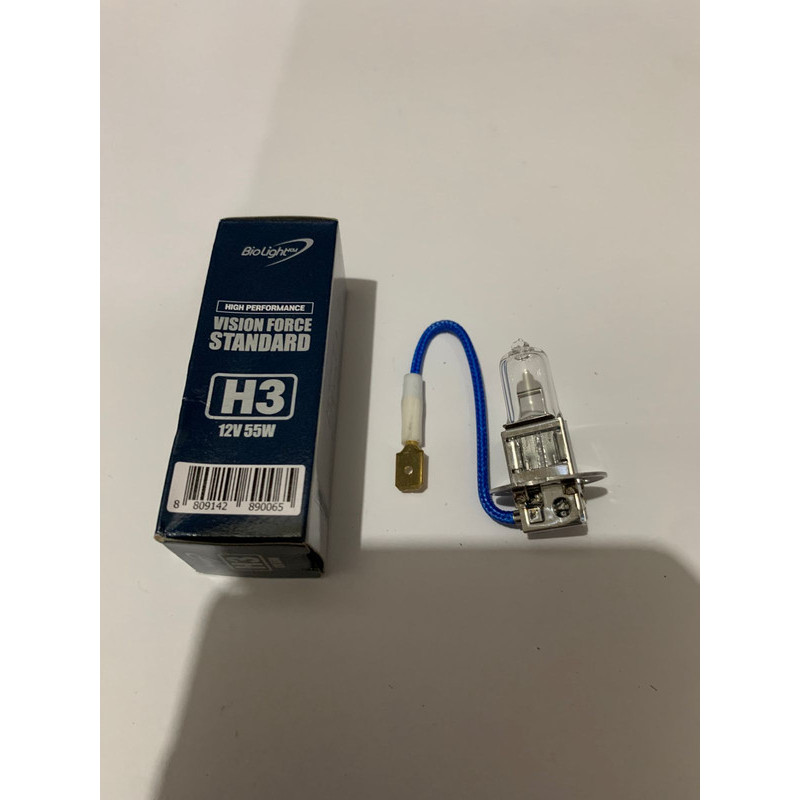 หลอดไฟ Foglamp mercedez benz Gclass 02-07 H3 12v 55W BIOLIGHT KOREA ORIGINAL