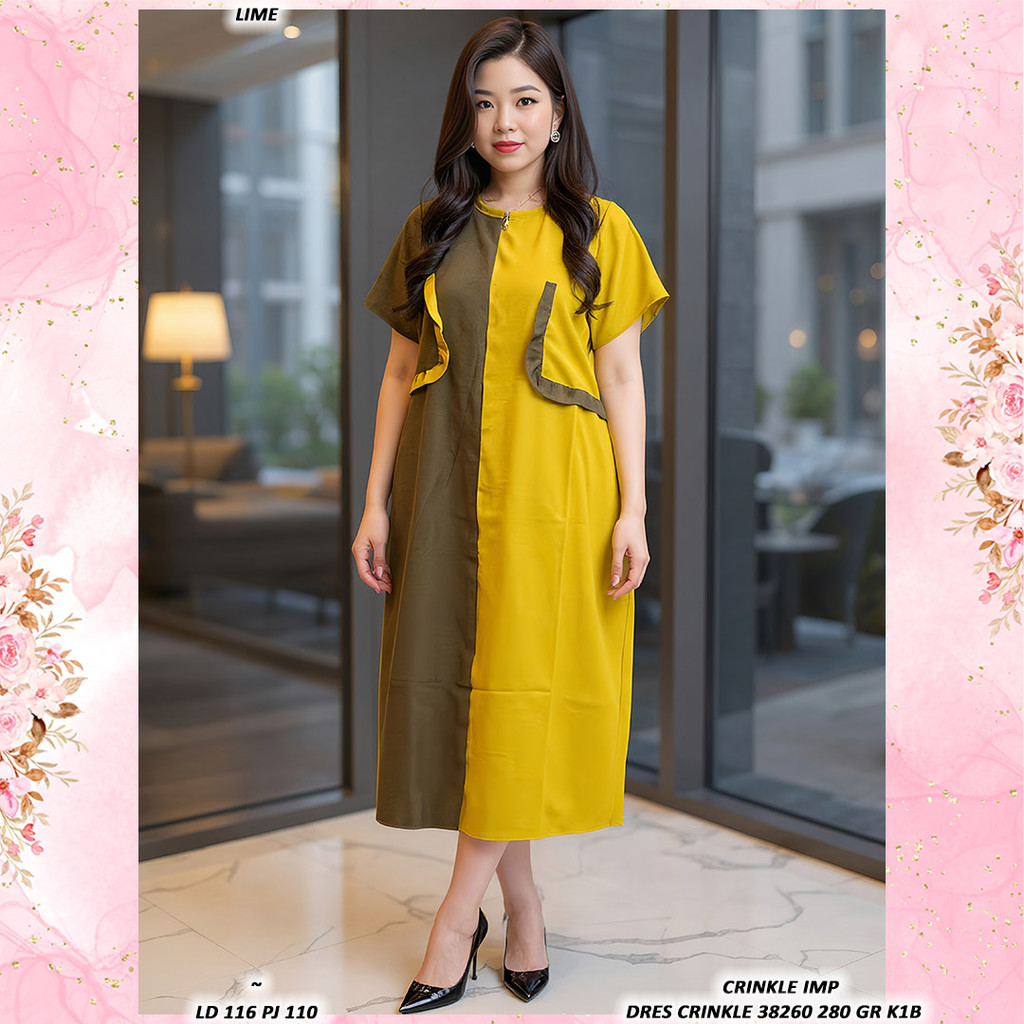 CRINKLE DRESS 38260 280 GR K1B Direct Order