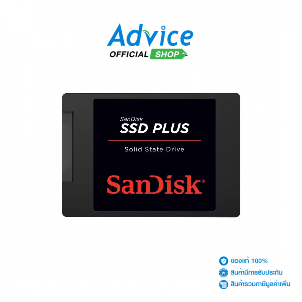 SANDISK 500 GB SSD SATA PLUS G28 (SDSSDA-500G-G28) - A0173457