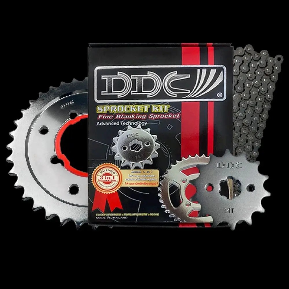 โซ่สเตอร์DDC ข้อหนา428H 3in1 HONDA เวฟ ดรีม ทุกรุ่น