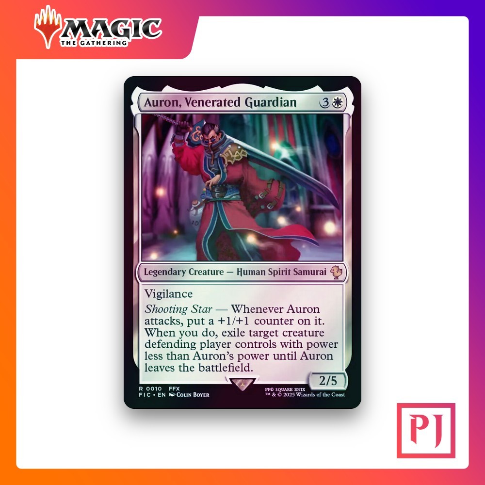 [MTG] Auron, Venerated Guardian (Surge) (#10) [FIC] [WHITE] [RARE] | Magic the Gathering