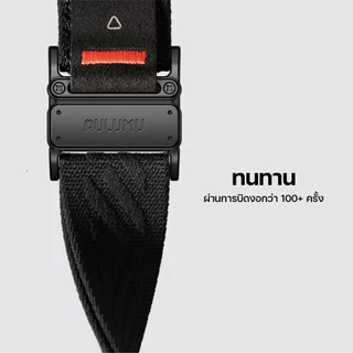 Aulumu C03 Titanium Alloy Magnetic Buckle Nylon สายนาฬิกา Apple Watch Ultra3-1(49mm)/11/10(46mm)/9-1/SE 3-1(42/44/45mm)