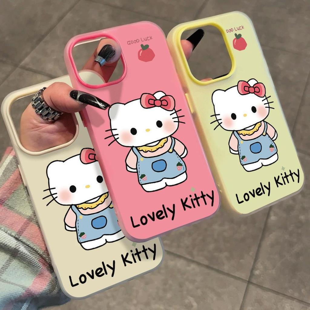 HP Lovey Kitty ล่าสุด 2025 Jelly สี 2 In 1 กรณี Redmi 17T Pro X8 Pro Max C81 15C Poco F7 หมายเหตุ 14