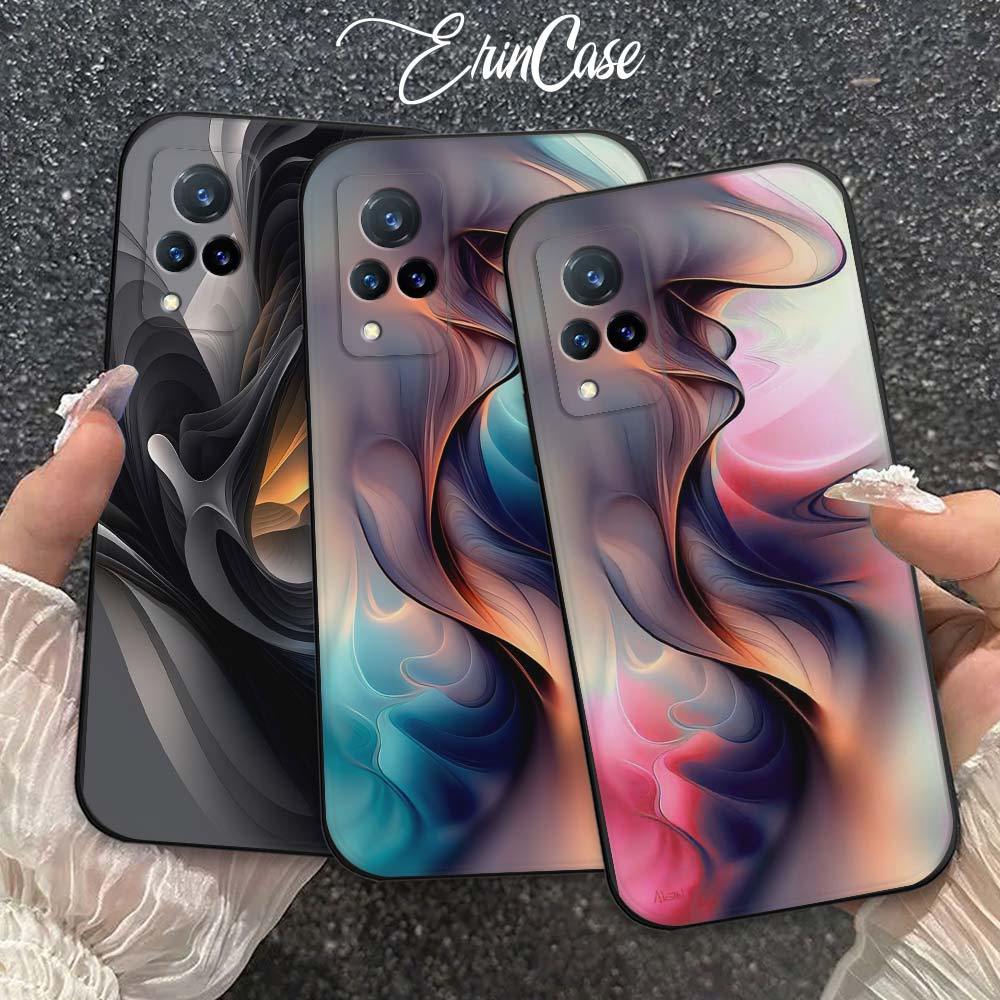 เคส Vivo V21 / V21E มีนามธรรม มีสไตล์ ลายทันสมัย