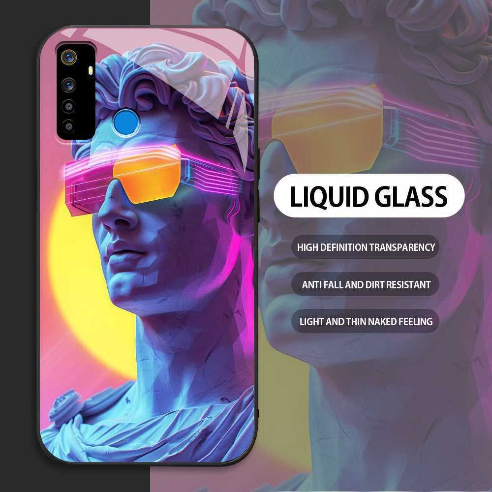 กระจกนิรภัยสําหรับRealme Q U1 2 Pro 3 3I 5 Pro 5i 5S 6i 7 7I 8PRO 8I 9I 12LITE 4G 8S Q3I Q3 12 PRO +