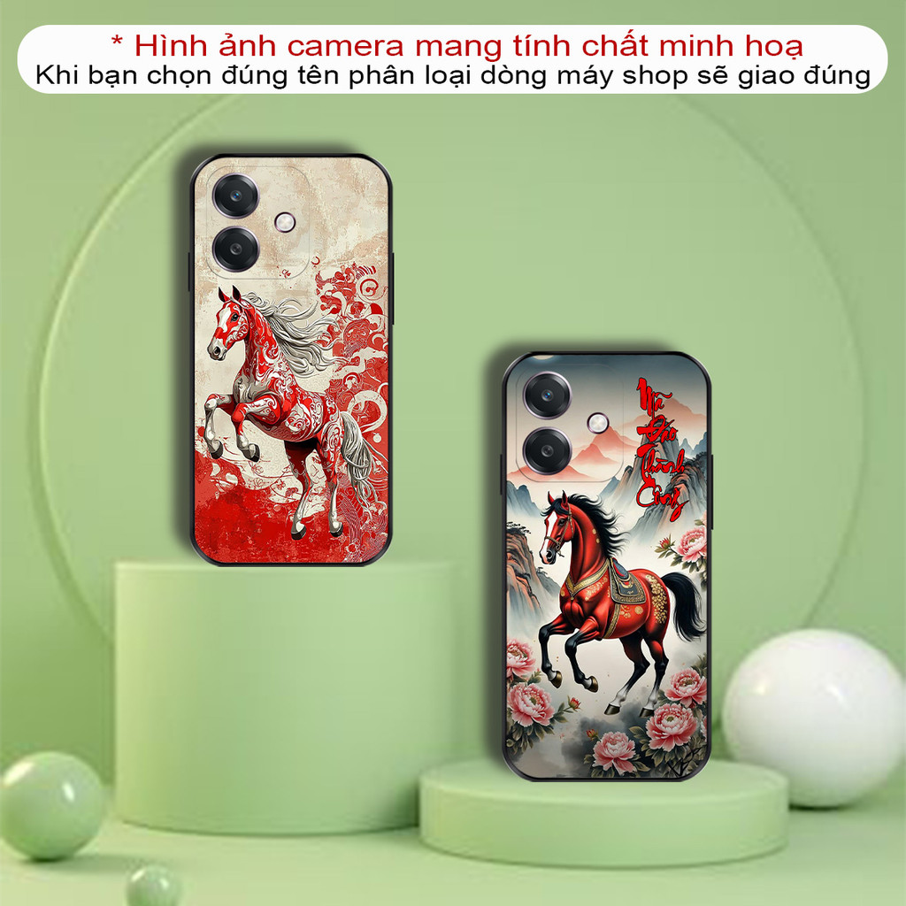 Oppo A3x, Oppo A3 Oppo A5i เคสยืดหยุ่นพิมพ์ลาย Binho 2026 รุ่น lucky Tet