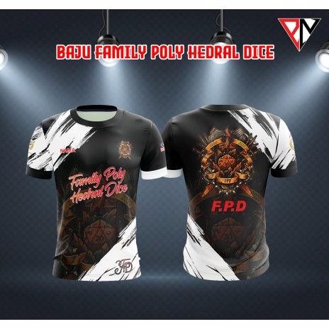 FAMILY POLY HEDRAL DICE เสื้อฟุตบอล