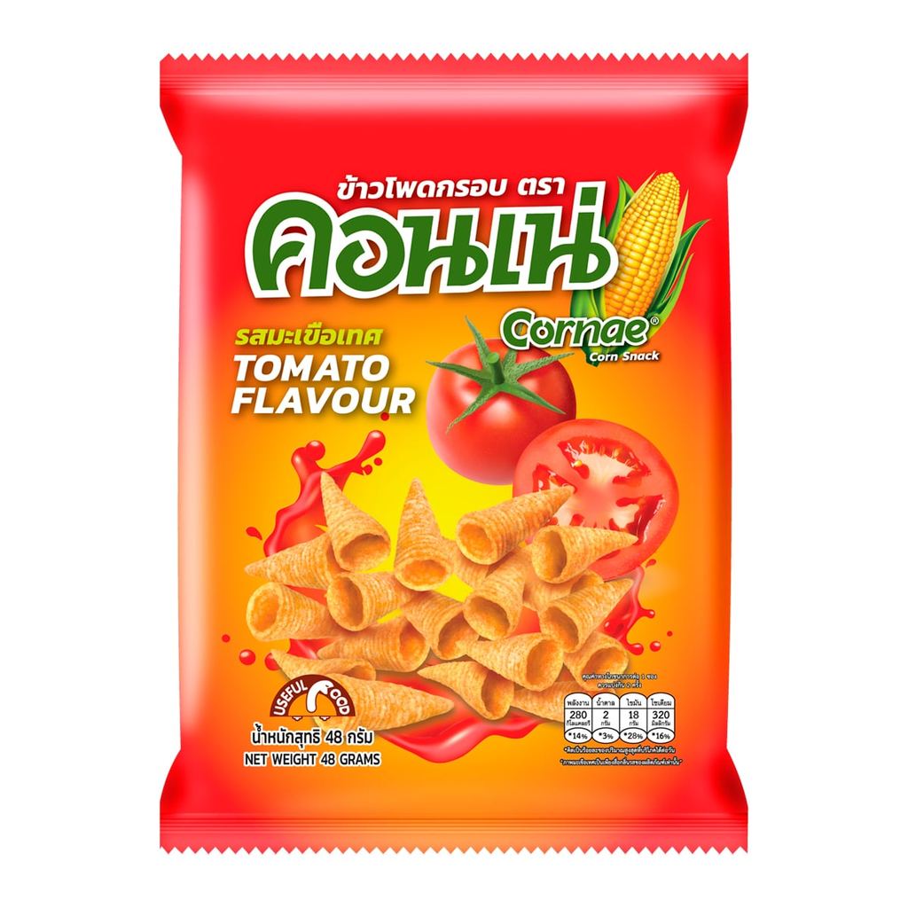 [สินค้าส่งด่วน] คอนเน่ ขนมข้าวโพดกรอบ รสเข้มข้น 48 ก.