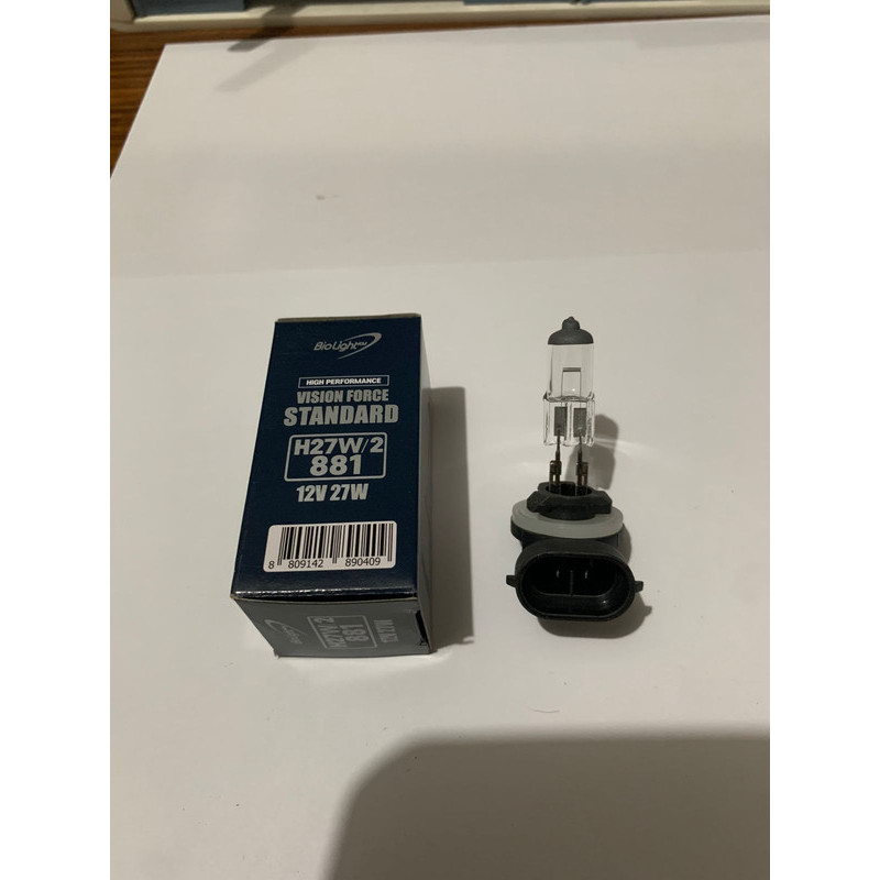 Kia Carnival 03-05 H27W/2 12V 27W BIOLIGHT KOREA ORIGINAL Foglamp หลอดไฟหน้า