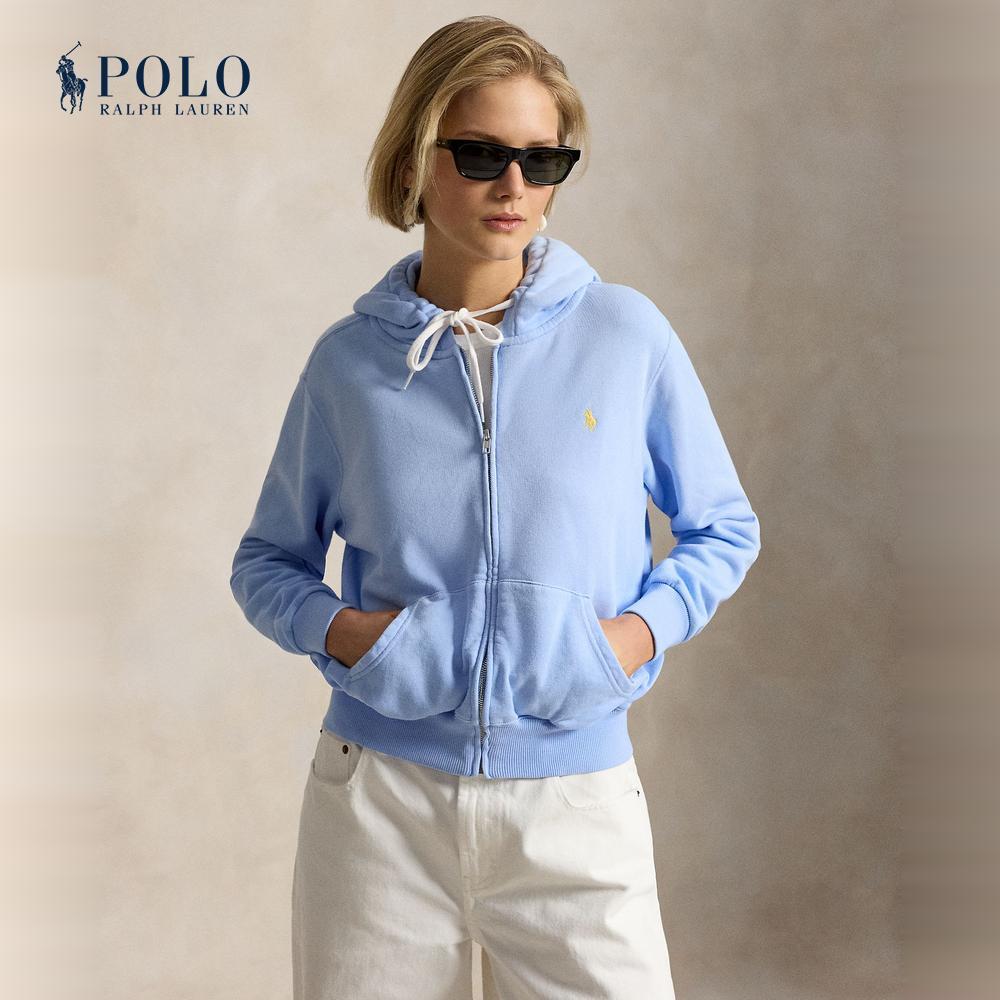 Polo Ralph Lauren เสื้อฮู้ดดี้ผู้หญิง รุ่น WMPOKNINFB21061 สีฟ้า