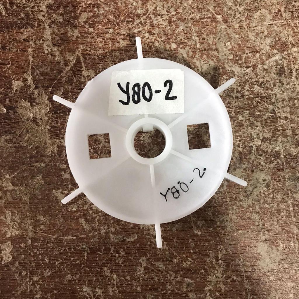 Y-80-2P DYNAMO FAN (OD: 114; ID: 18; 6 LEAVES)