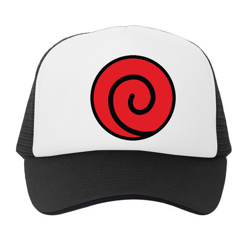 หมวก Naruto Uzumaki Clan Manga Anime Trucker