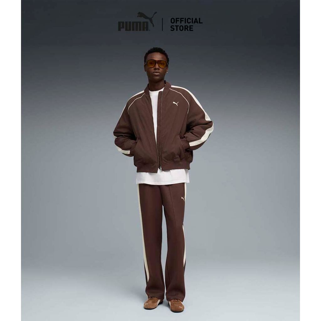 PUMA Prime/Select กางเกงออกกำลังกายทรงหลวม ALWAYS ON T7 สำหรับผู้ชาย สีน้ำตาล - 62958931