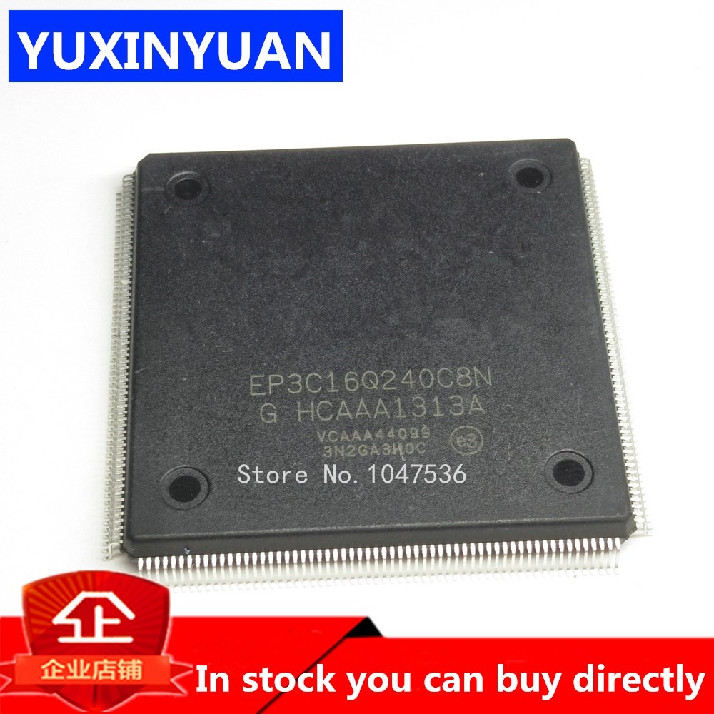 1 ชิ้น/ล็อต EP3C16Q240 EP3C16Q240C8 EP3C16Q240C8N QFP IC FPGA 160 I/O 240QFP ในสต็อก