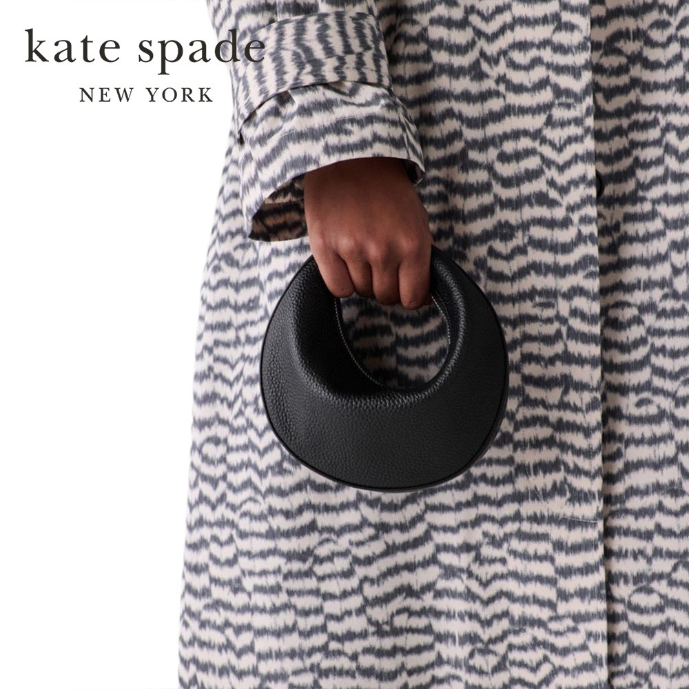 Kate Spade حقيبة كتف Duo Mini — أسود/فضي — صورة 4