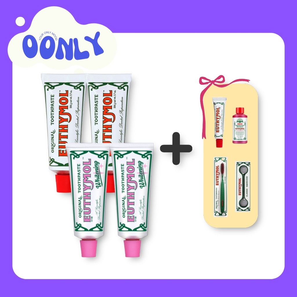 Euthyมอล Original / ยาสีฟันไวท์เทนนิ่ง 106g Gift Set Type 7