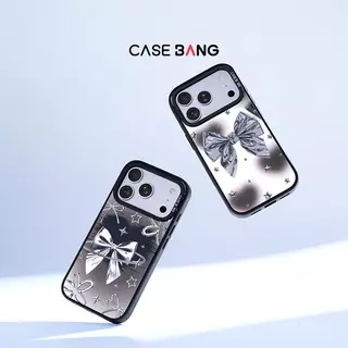 CASEBANG Silvery Wings Bow Series เคสแม่เหล็ก ImagiSnap เปลี่ยนฝาหลัง กันตกทหาร รองรับ iPhone 15-17