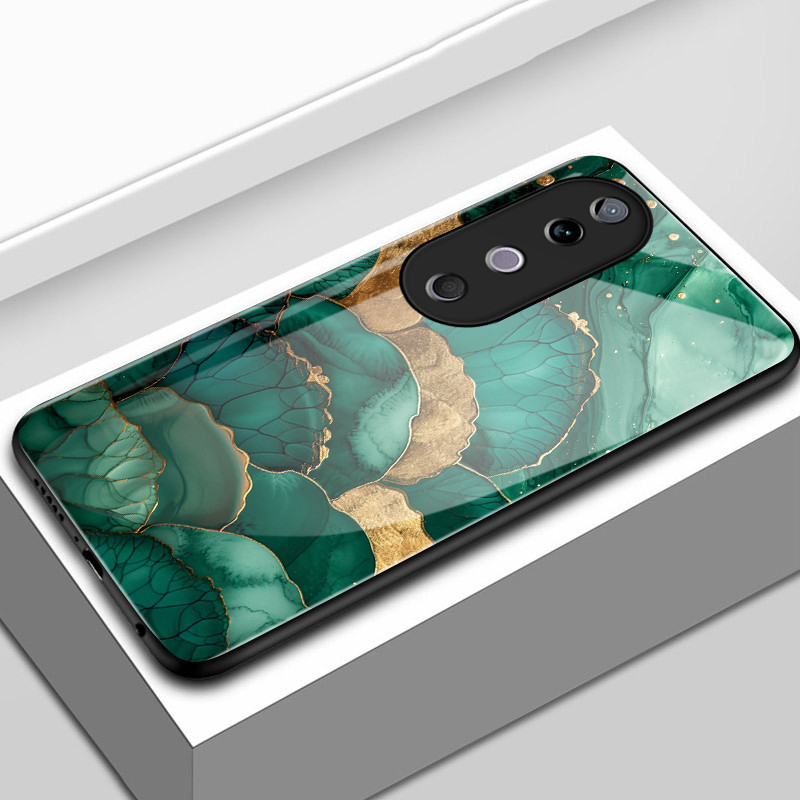 เคสสำหรับ VIVO V40 5G V40 Pro 5G เคสโทรศัพท์แบบใหม่สร้างสรรค์เปลือกแก้วกันกระแทก