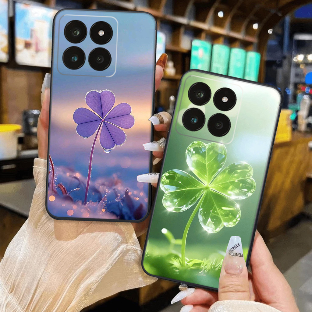 เคส Xiaomi 14 / Xiaomi 14T / Xiaomi 14T PRO / Xiaomi 14 Pro ลายโคลเวอร์สี่ใบนําโชค ทนทานและสวยงามราค