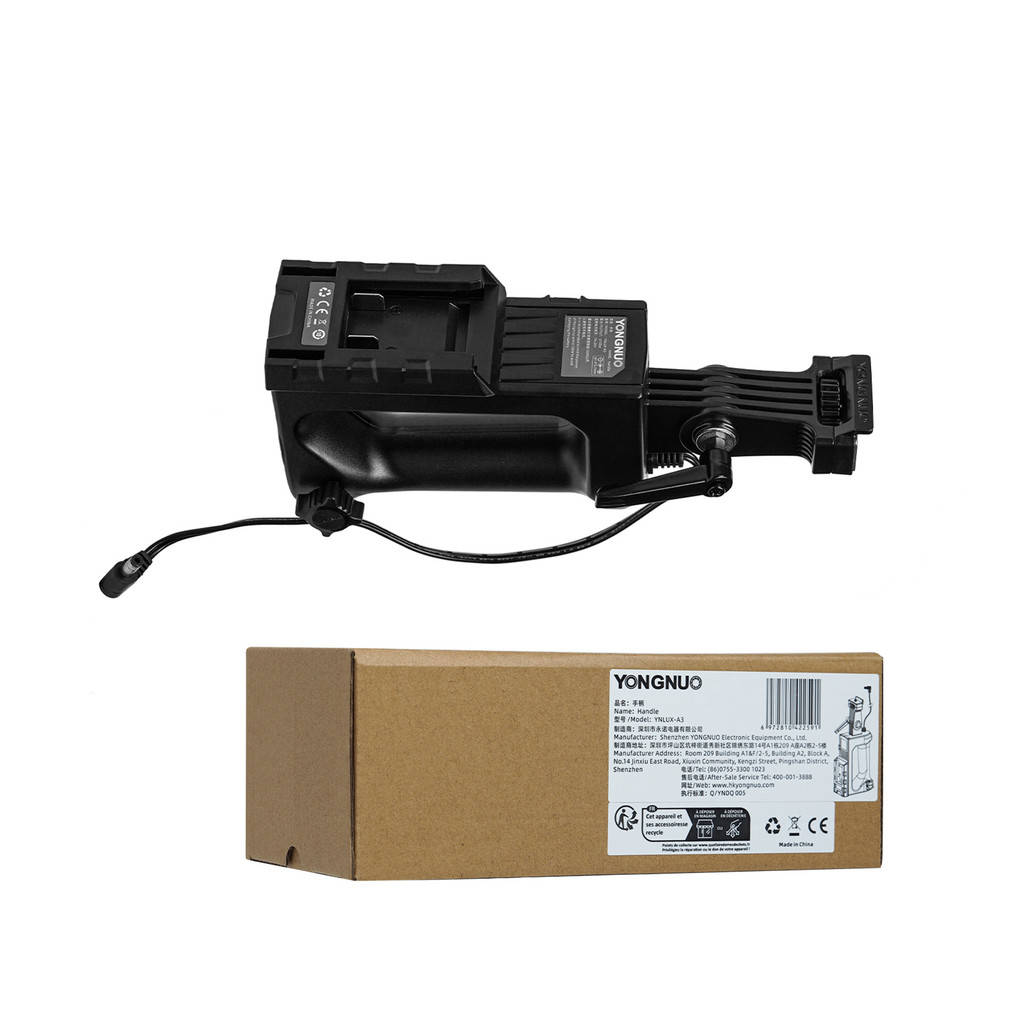 โซน YONGNUO แบตเตอรี่ Handle Dayi Slot เครื่องมือฐานแหล่งจ่ายไฟสําหรับ YNLUX100/ YNLUX200/ YN150/ YN
