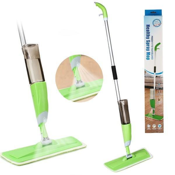 (CAN) 1 CLOTH SPRAY MOP/HOME CLEANING TOOL (MANY COLORS) SPRAY MOP FLOOR MOP TOOL