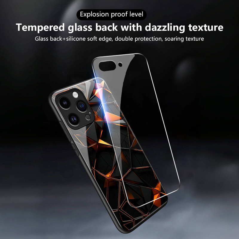 เคสสำหรับ VIVO V40 5G V40 Pro 5G เคสโทรศัพท์แบบใหม่สร้างสรรค์เปลือกแก้วกันกระแทก - รูปที่ 3