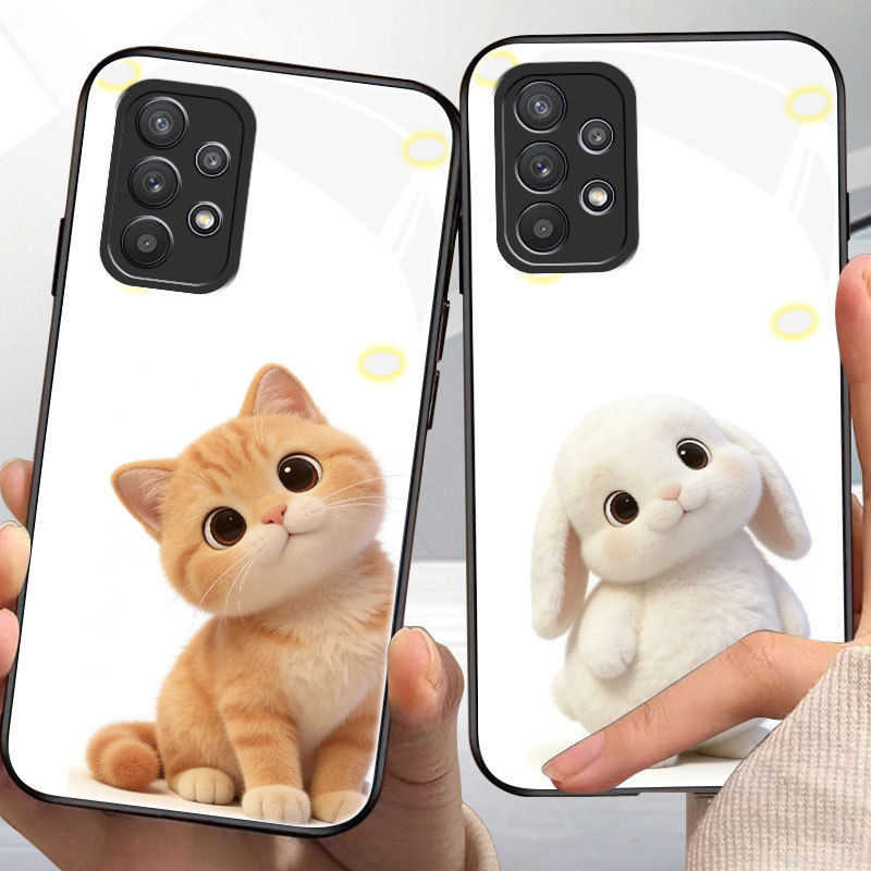 น่ารัก ปลอกสําหรับ samsung a73,a81,a90,a52/s,a53,a54,a55,a57,a60,a70/s,a71,a72,m10/s,m11,m31,m23,m23
