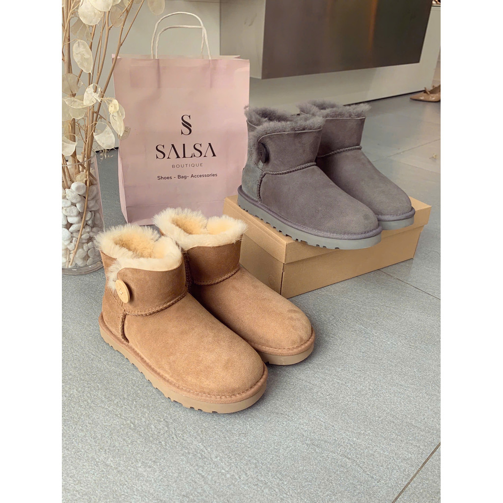 UGG รองเท้าบูทกระดุมผ่าต่ํา - คุณภาพแท้
