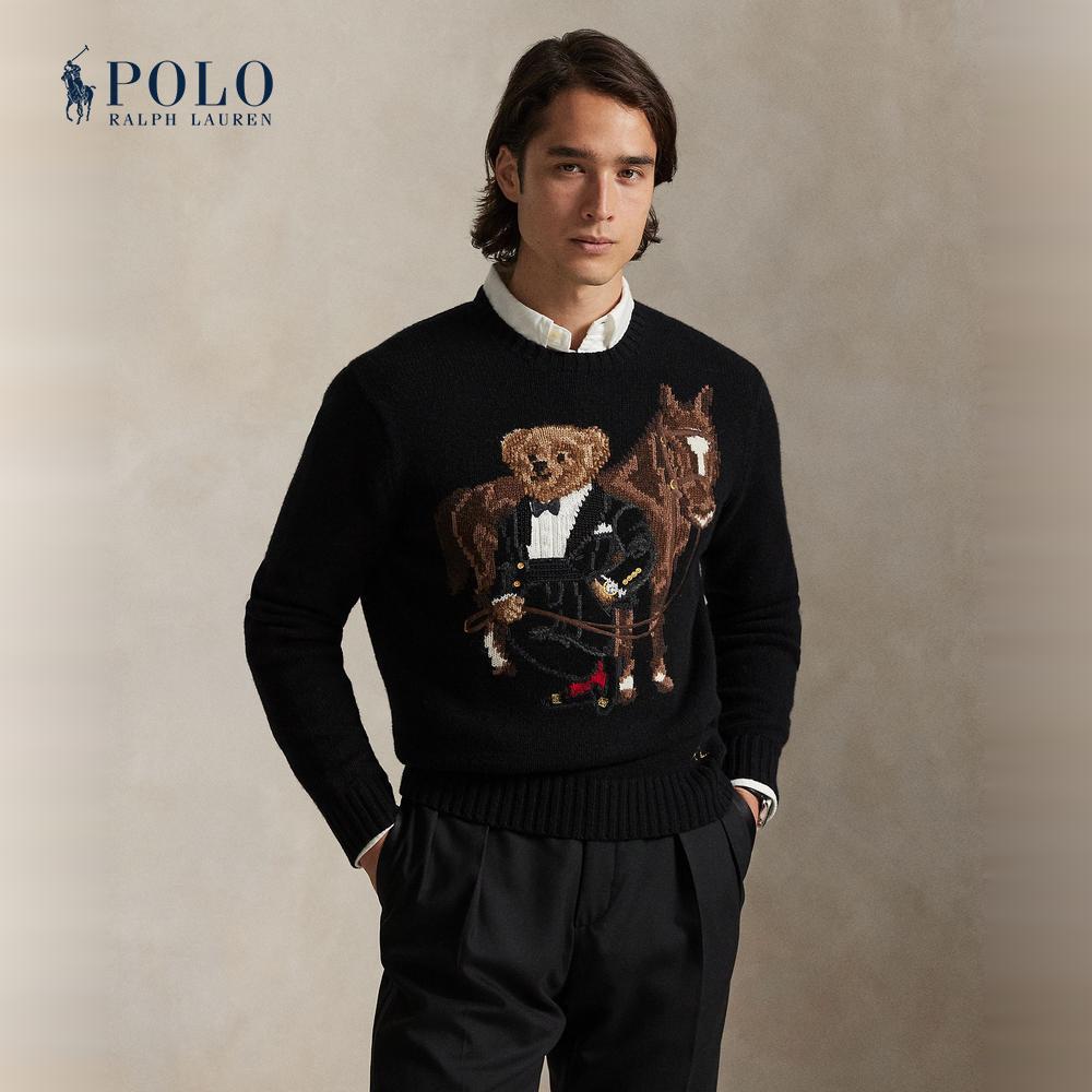Polo Ralph Lauren Lunar New Year เสื้อสเวตเตอร์ผู้ชาย รุ่น MNPOSWE16822592 สีดำ