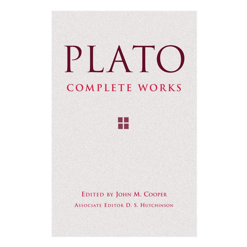 Plato by Plato, John M. คูเปอร์ DS ฮัตชินสัน