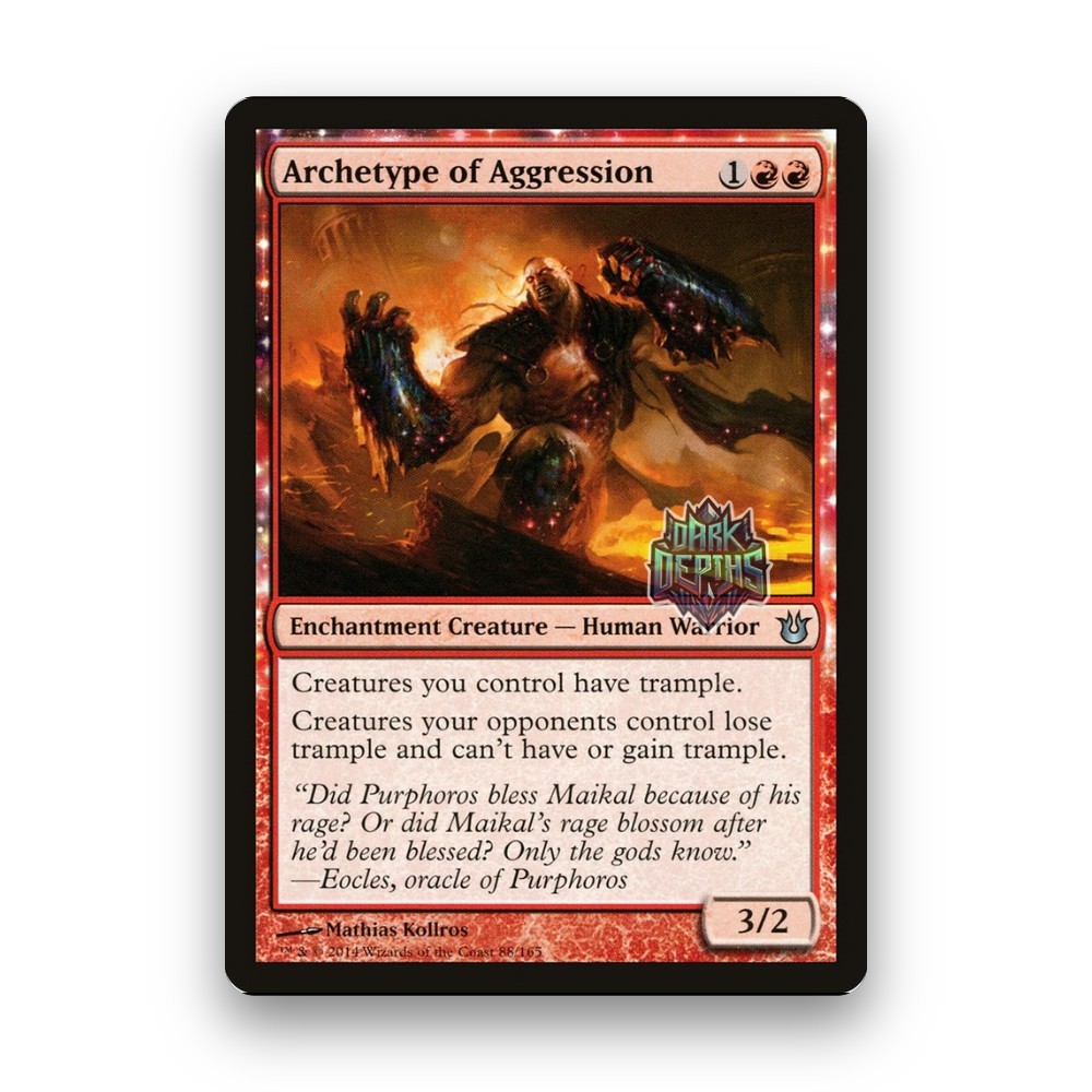 [MTG] Archetype of Aggression (#88) [BNG] [RED] [UNCOM] | Magic the Gathering