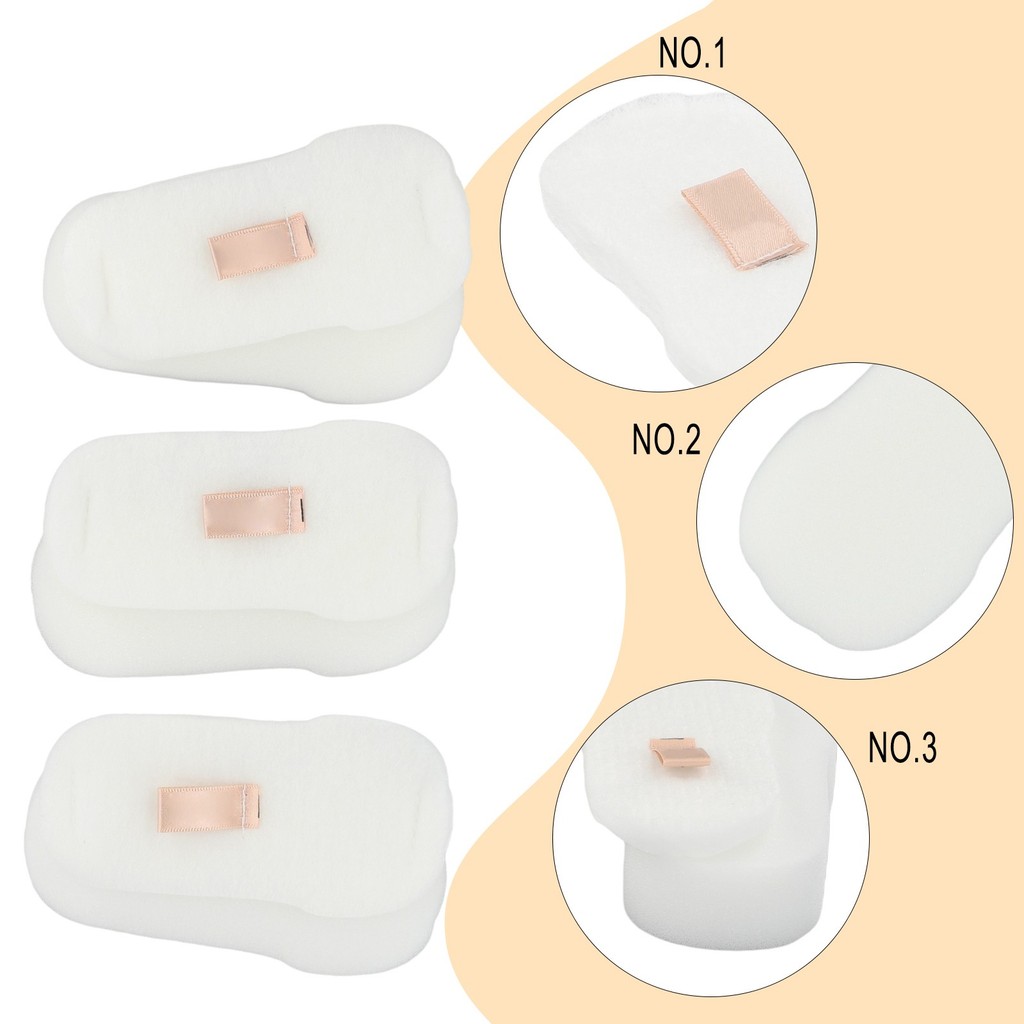 JOY-x3 ชุด x โฟม Felt Filter สําหรับ Shark HZ500, HZ500UKT ชิ้นส่วนเครื่องดูดฝุ่น
