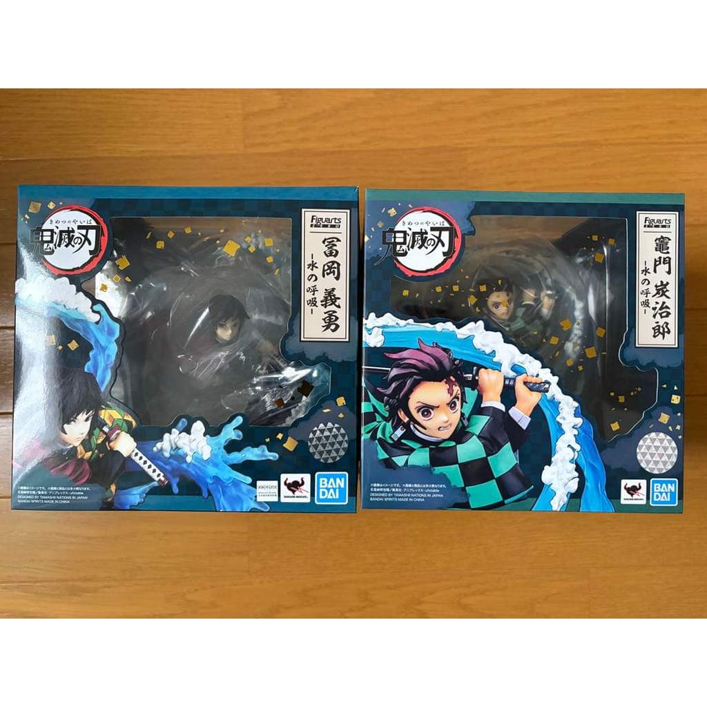 【Direct from Japan】Demon Slayer Figuarts เซ็ต ZERO Giyu Tomioka และ Tanjiro Kamado【Japan Exclusive】