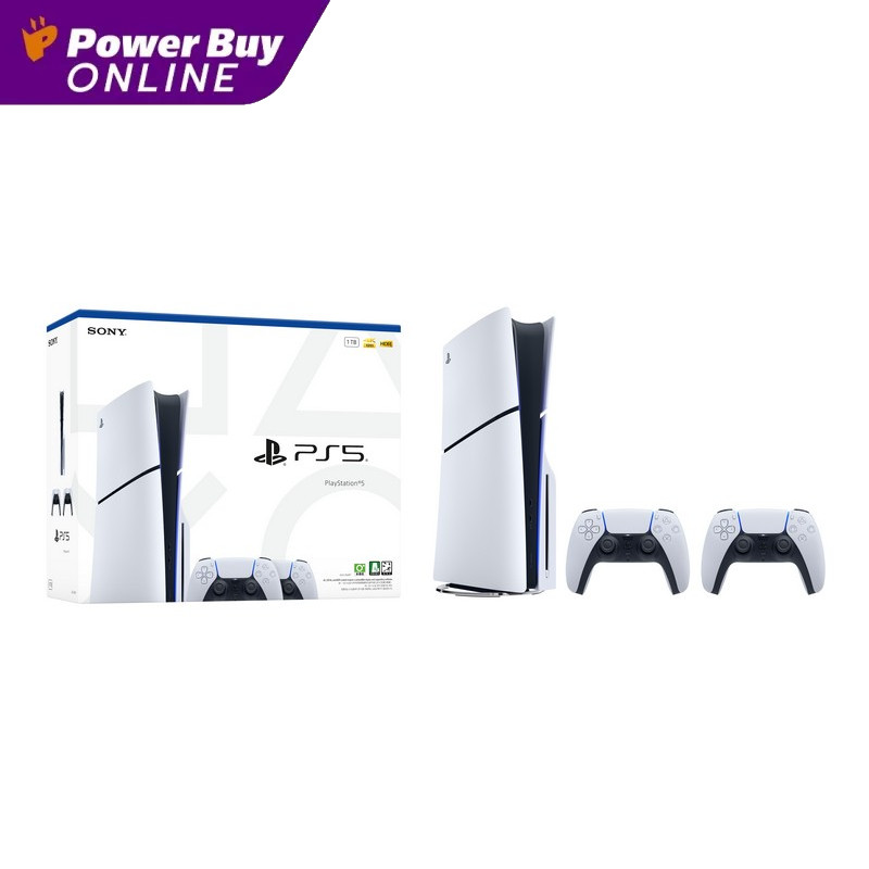 Sony PlayStation 5 (PS5) Ultra HD Blu-ray Two DualSense Bundle เครื่องเกมคอนโซล (1 TB) รุ่น ASIA-00497