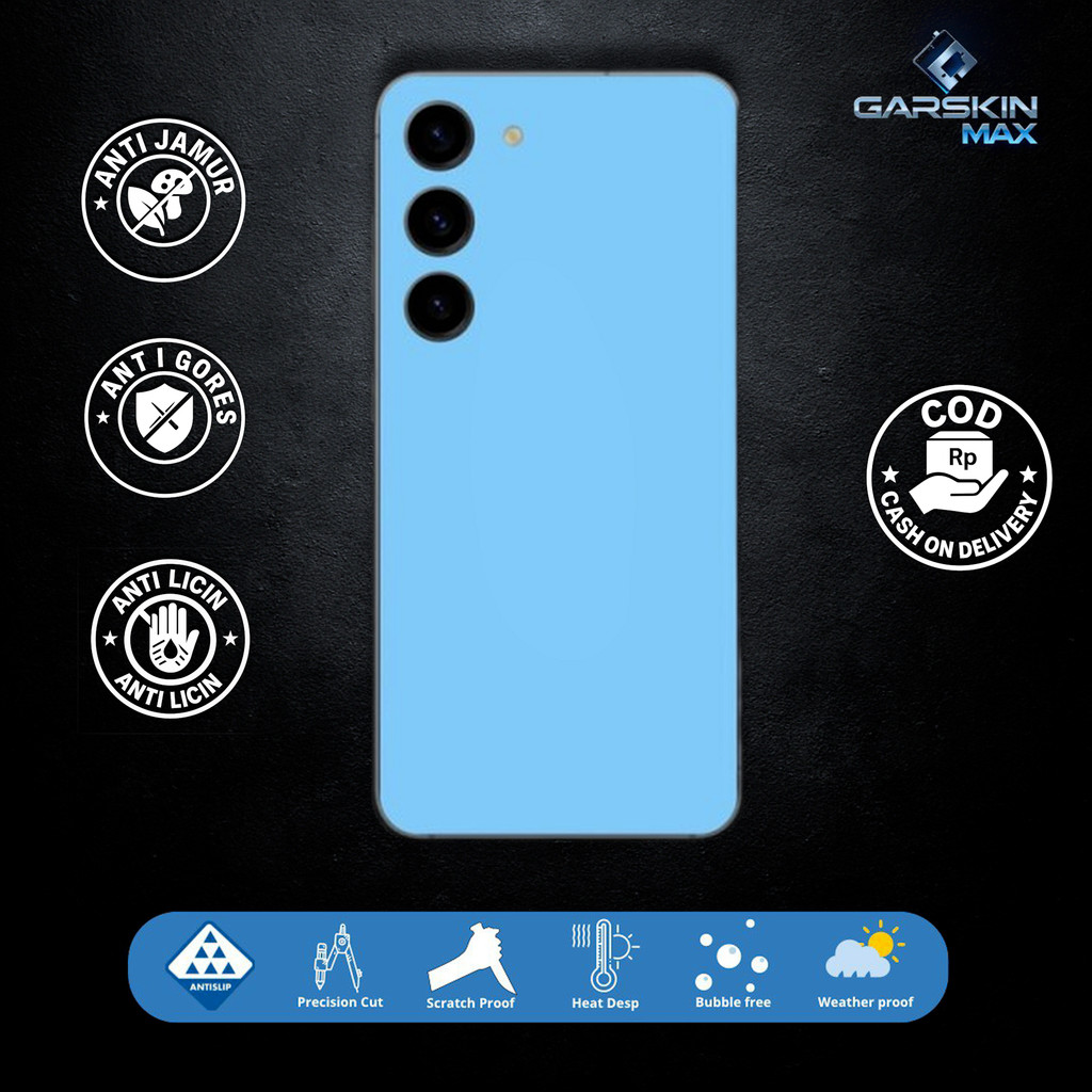Garskin Skin Samsung S23 Plus 18 Fullbody / Backly | กันรอย | สามารถนํากลับมาใช้ใหม่ได้ | รหัส - 1I0
