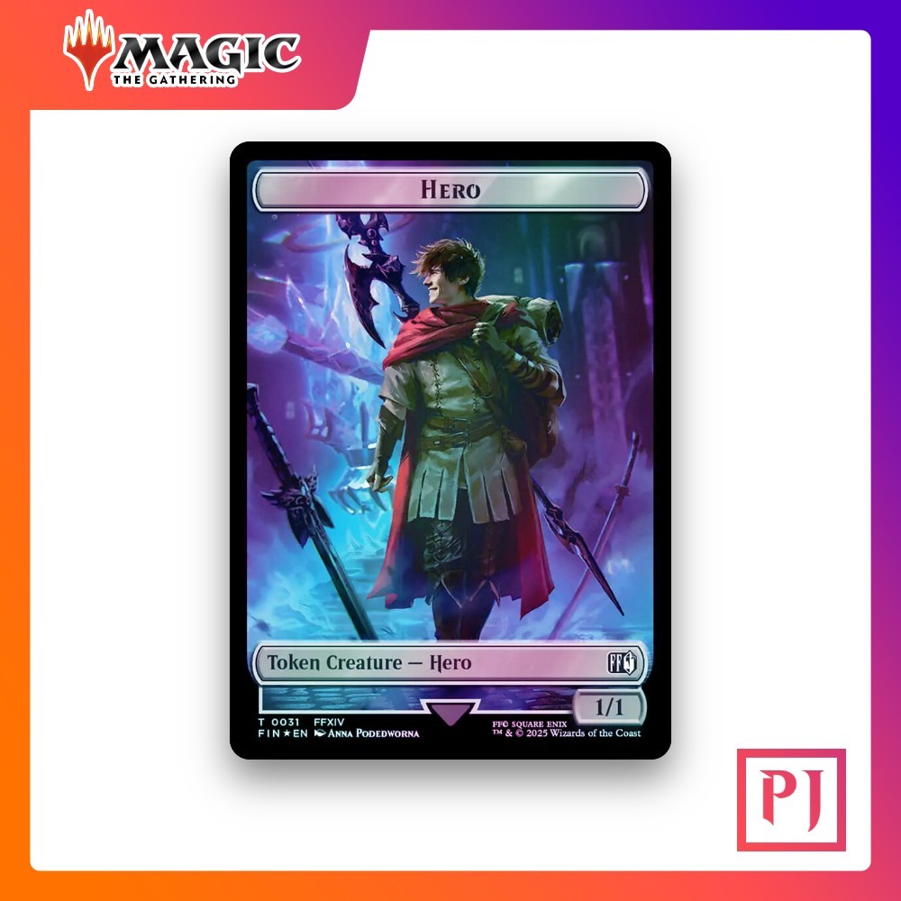 [MTG] Hero (Token Surge) (#31) [TFIN] [COLORLESS] [COMMON] | Magic the Gathering