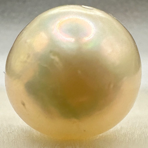 a1560 Akoya Pearl Loose Through-drilled 7.0–7.4mm Gem Jewelry Pre-owned Kyoto Japan K4U