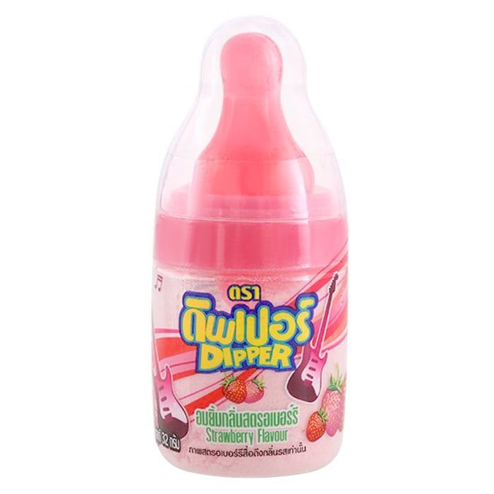 [สินค้าส่งด่วน] ดิพเปอร์ อมยิ้มกลิ่นสตรอว์เบอร์รี 32 ก.